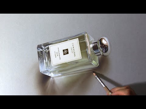 Drawing a perfume...so realistic you can smell it!
