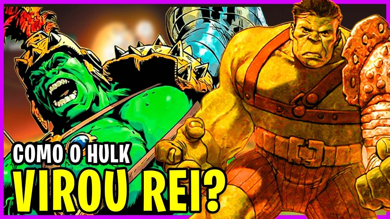 HULK REI GLADIADOR! A Saga Mais ÉPICA do Hulk – Planeta Hulk
