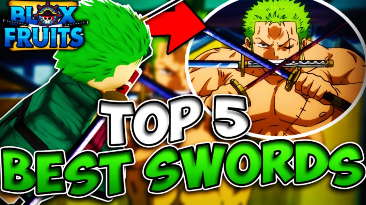 ⚔️ Blox Fruit | TOP 5 Best Swords In Game | Update 10 ⚔️ ...