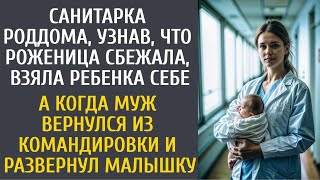 видео: Санитарка забрала ребенка сбежавшей роженицы… А едва муж приехал из командировки и развернул малышку картинка: Санитарка забрала ребенка сбежавшей роженицы… А едва муж приехал из командировки и развернул малышку
