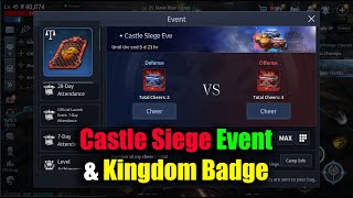 MIR4 Castle Siege Eve & How to Get Kingdom Codex Badge