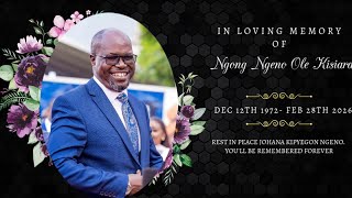 Joint Requiem Mass for Hon Ngong Ngeno and Five Other Victims