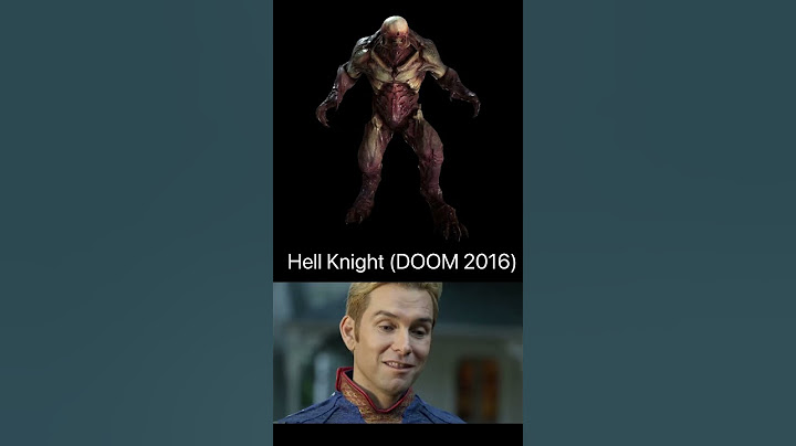 Ranking DOOM Enemies - Hell Knight