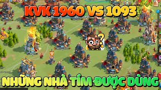 Giữa 1 Rừng Skin Nhà Quốc Dân Vẫn Có Nhiều Người Xài Skin Tím Nhé Ae - 1093 vs 1960 Rise of Kingdoms