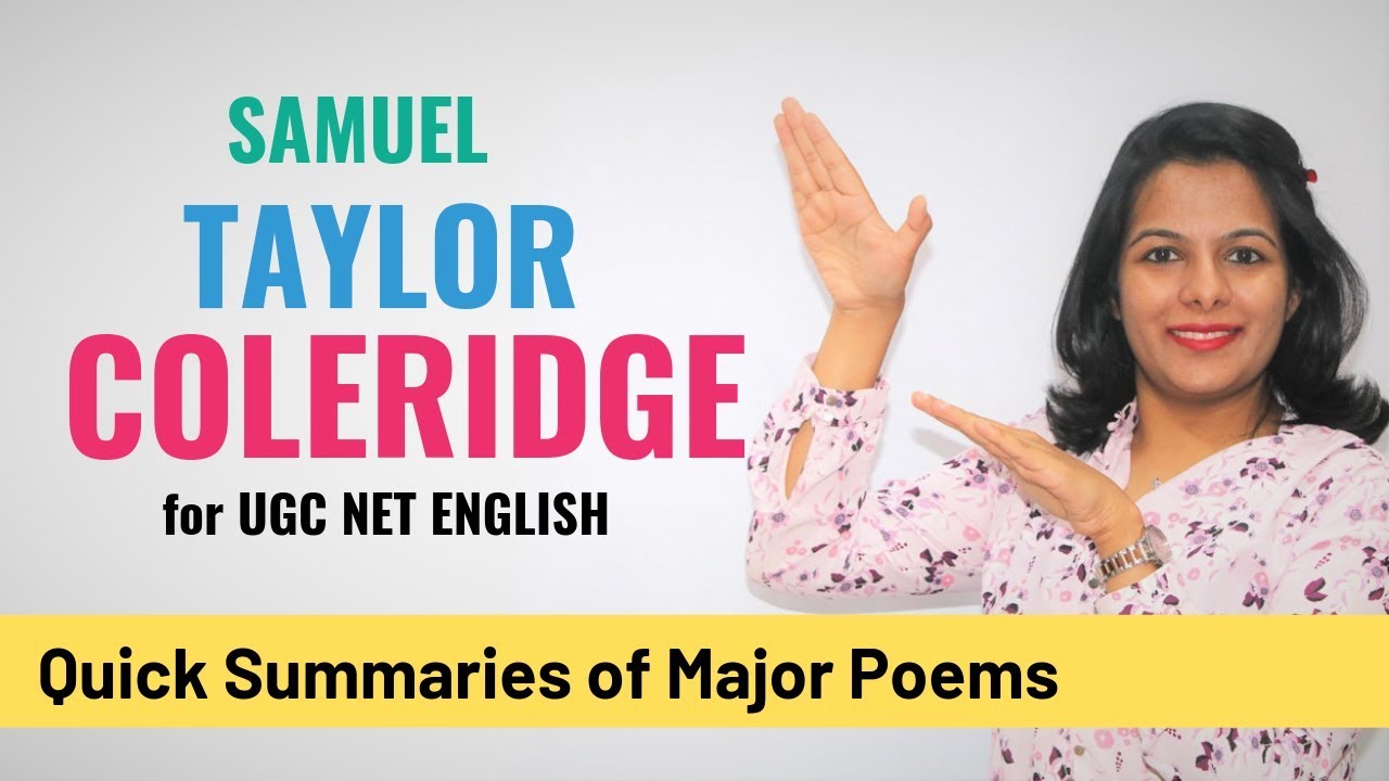 5 Facts about Coleridge every UGC NET Aspirant should know (UGC NET English)