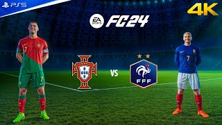 FC 24 - Portugal vs France | UEFA EURO 2024 Full Match | PS5™ [4K60]