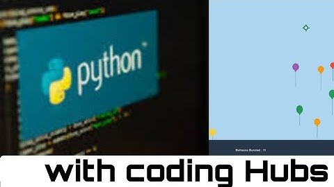 Balloon shooter game using python | with source code |  #youtubeshorts #shorts