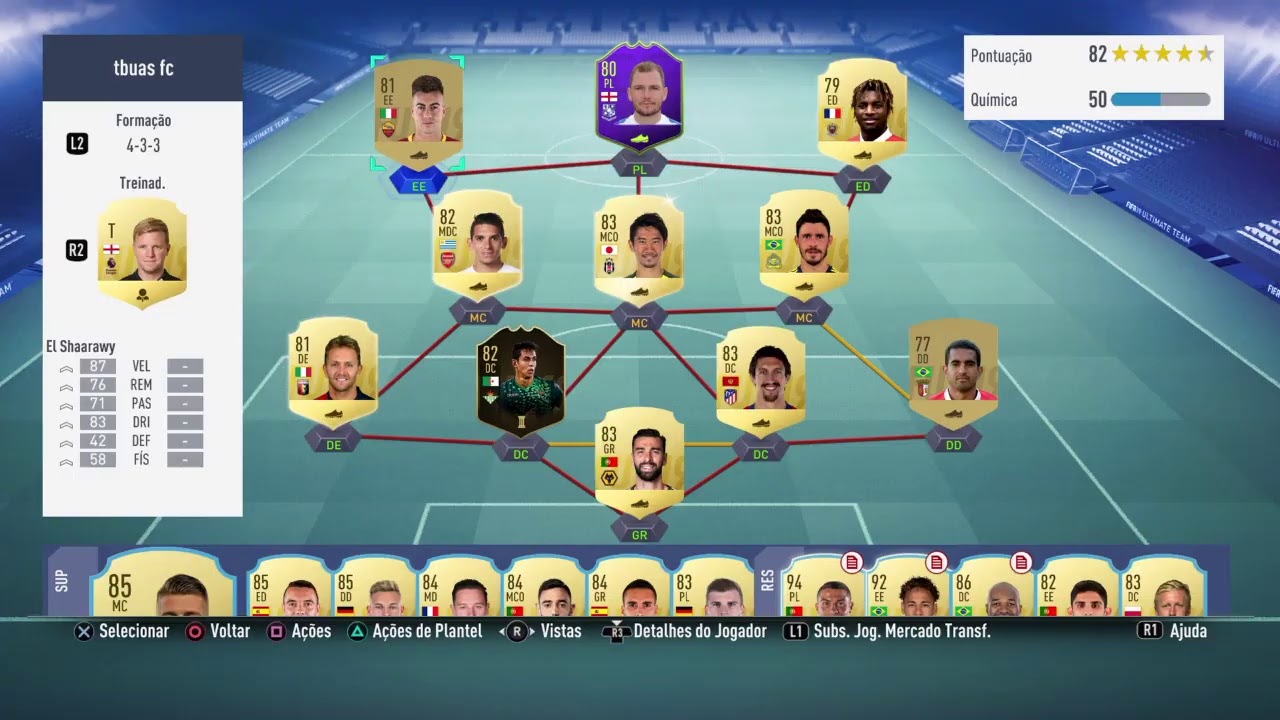 LIVE -FIFA 19 DRAFT E UT!!!