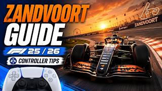 F1 25 Zandvoort Track Guide | Controller Braking Points & Tips