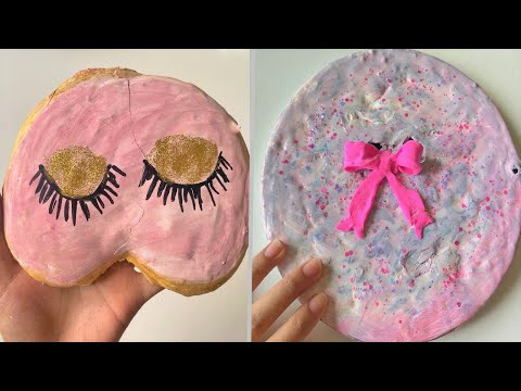 Plaster Clay Cracking e Slime ASMR Video #72