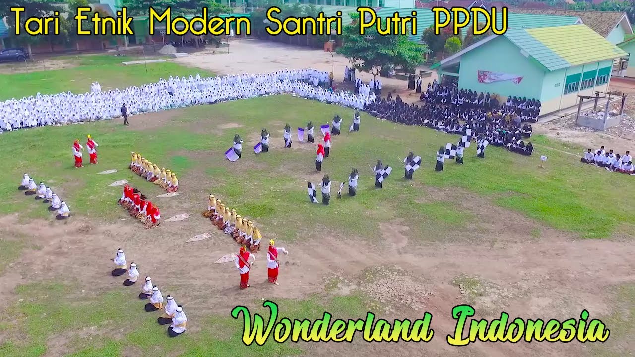 Tari Etnik Modern Santri Putri PPDU