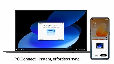 PC Connect : Instant, effortless sync - ColorOS 12 | OPPO