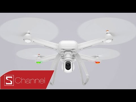 Schannel - Xiaomi Mi Drone: Quay 4K, điều khiển bằng smartphone cách 2km, tự động quay trở về...