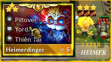 Heimerdinger ⭐⭐⭐ in Teamfight Tactics \\ DTCL \\ TFT SET 9