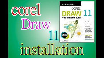 corel Draw 11 installation