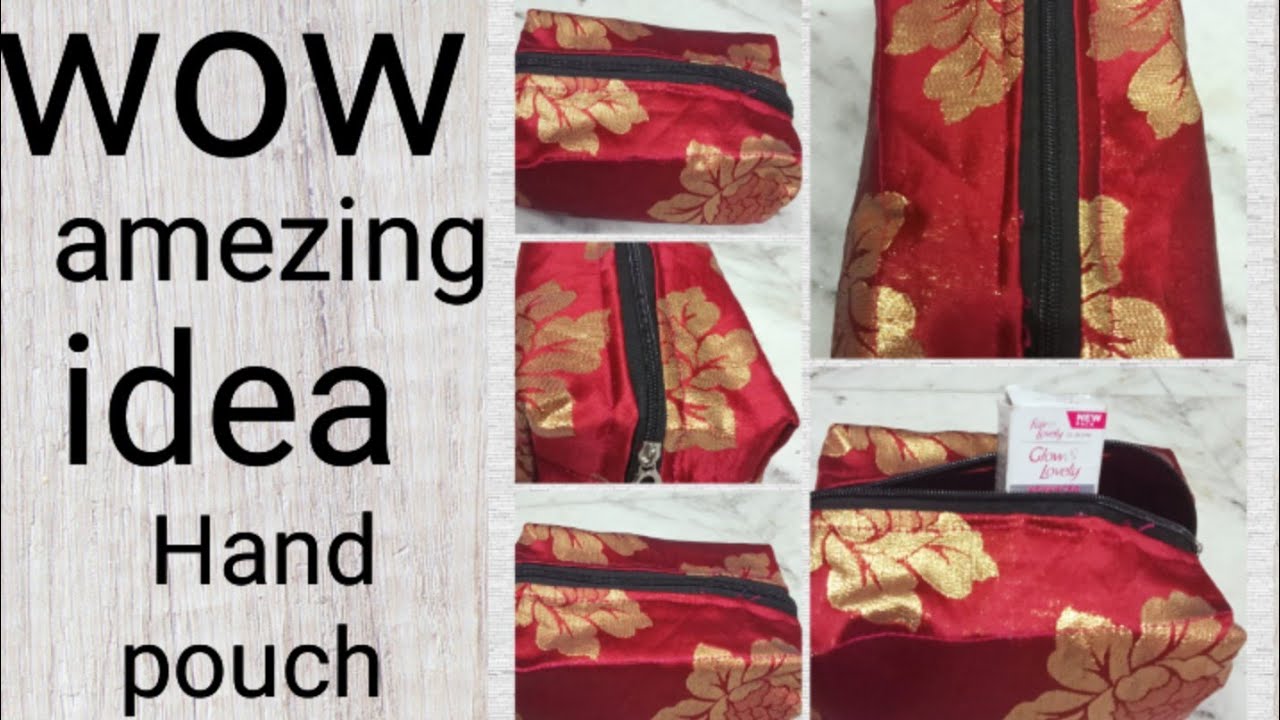 Hand pouch। बनाए आसान तरीके से।