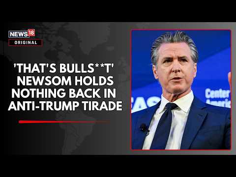 Newsom Blasts Trump's AI Policy: 'Super intelligence Is Clearly Not Coming From White House' | N18G