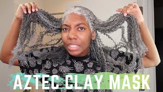 Bentonite Clay Mask for Natural Hair | Come Do A Clay Mask With Me! 😳🤯