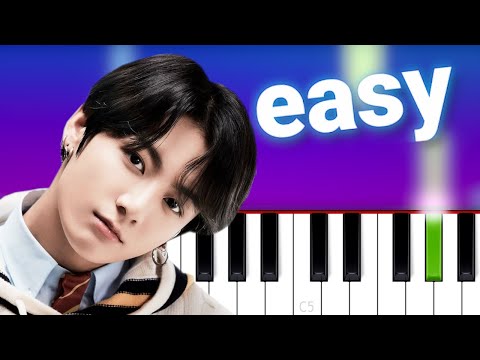 BTS, Jungkook - Still With You | 100% EASY PIANO TUTORIAL