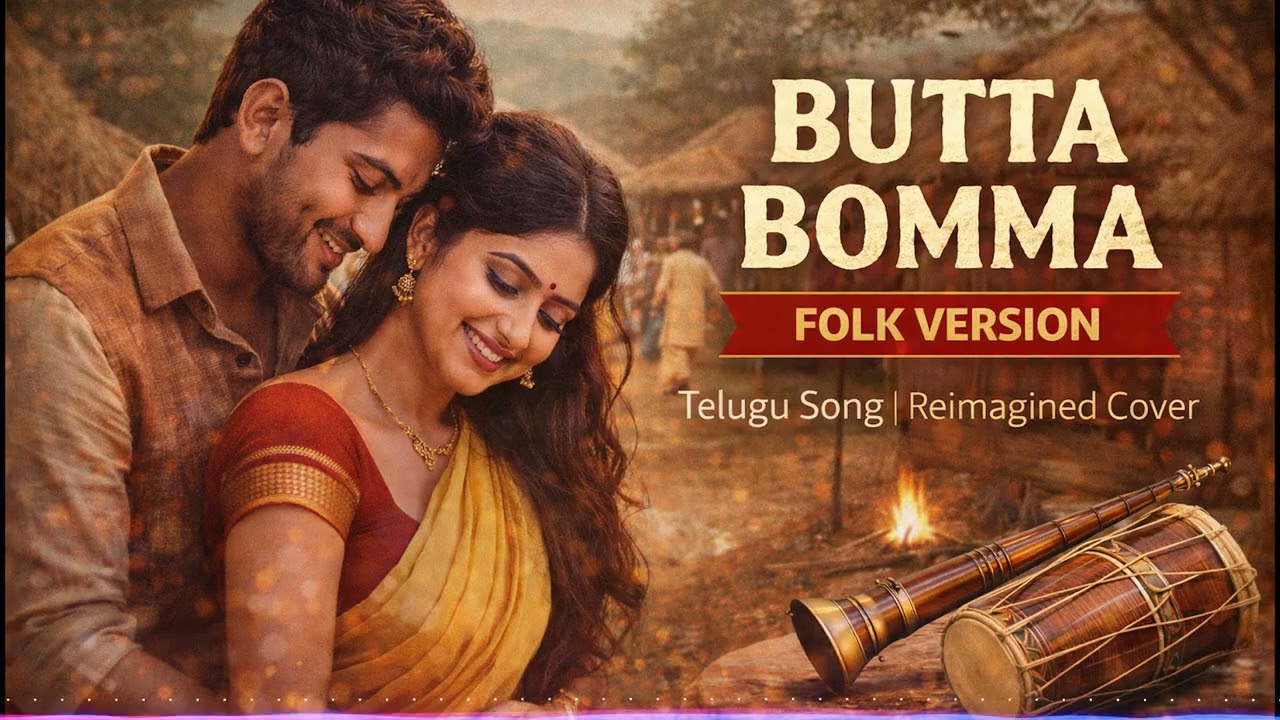 Butta Bomma Folk Version  Telugu Song  Reimagined Cover Version 1