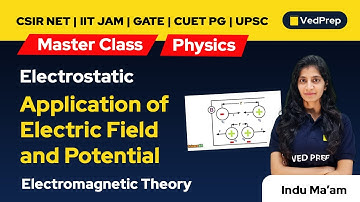 Application of Electric Field | Electromagnetic Theory | Physics | CSIR NET| VedPrep Physics Academy