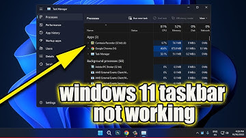 How To FIX Windows 11 Taskbar NOT Working After Update