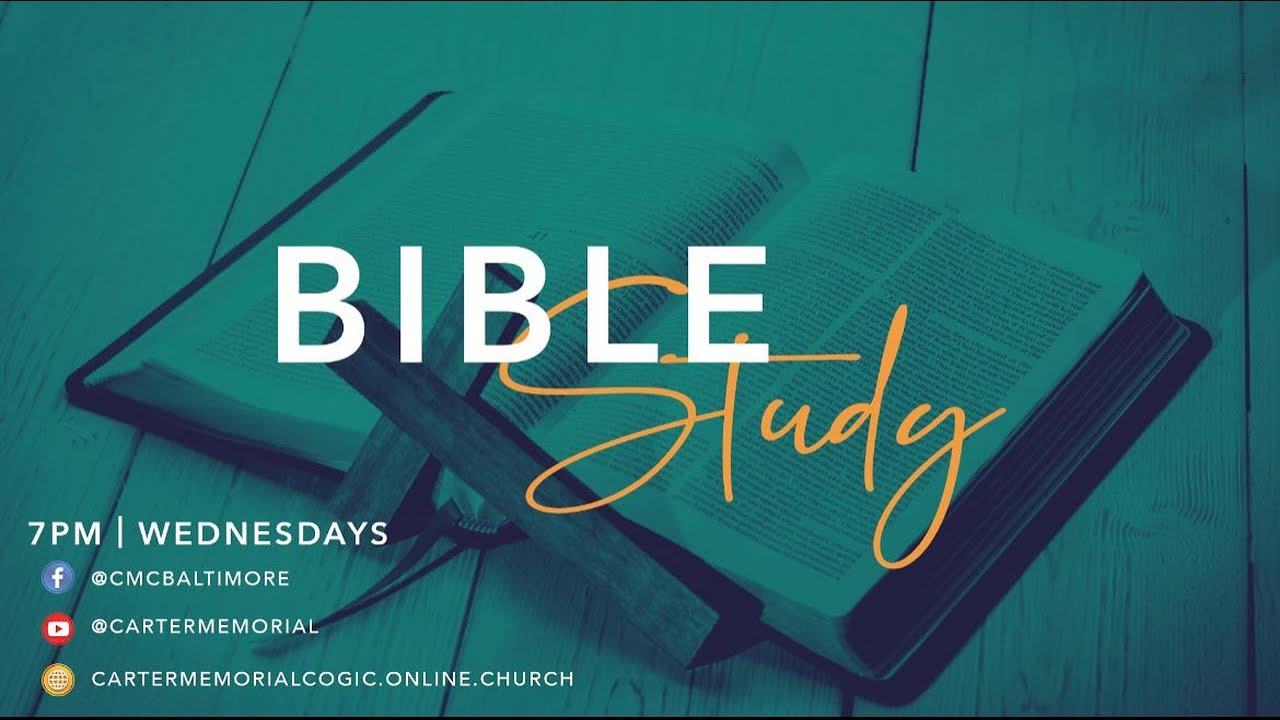 Wednesday Night Bible Study Recap YouTube
