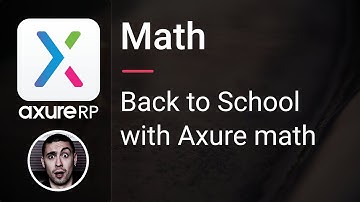 Axure RP9 - Back to school with Axure RP9 and basic math operations