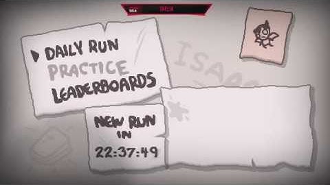 February 28 2019 Binding of Isaac Daily Run