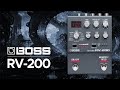 BOSS RV-200 Reverb Demo (no talking) with OB-6 Synth: A budget friendly reverb for live performer