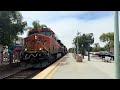 Railfanning Carlsbad Village July 20th, Featuring a BNSF Daygo, A Crazy Hornshow from 581, And More!