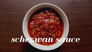 schezwan sauce recipe | schezwan chutney recipe | how to make schezwan sauce | Chef Aryan Gupta| TKH