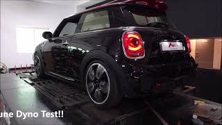 2017 MINI F56 Cooper JCW mar's ECU Tune Dyno Test 264WHP, 40Tq! 48~71WHP, 8~11Tq Up!