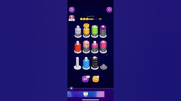 Nut Sort 134 Solution No Ads