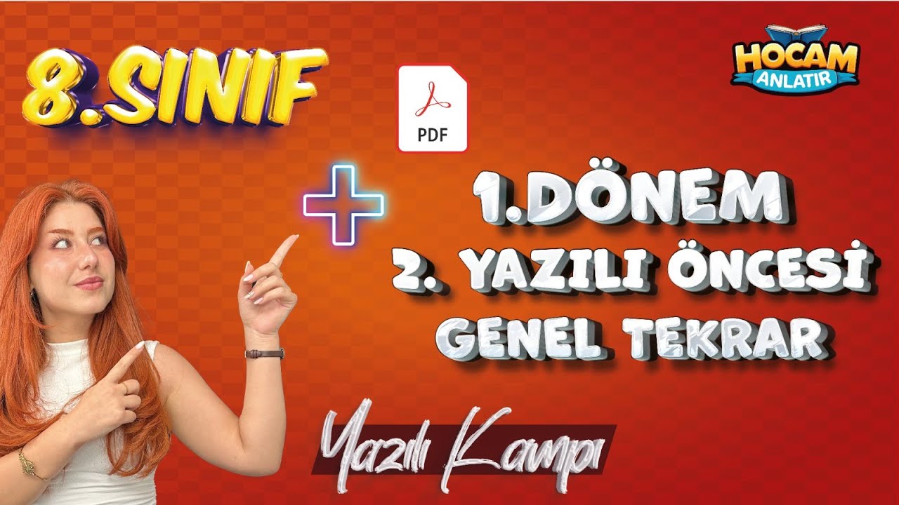 8. Sınıf Türkçe | 1. Dönem 2. Yazılı Genel Tekrar