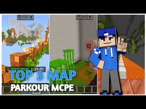 SHARE!! TOP 3 MAP PARKOUR MCPE DI MINECRAFT 1.21 TERBARU - YouTube