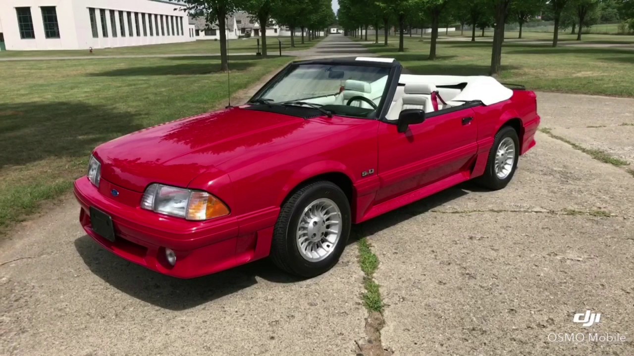 1990 Ford Mustang GT Convertible from Rev Up Motors STK 459