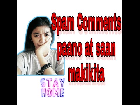 Paano at saan makikita ang spam Comments | How to find spam messages on Youtube