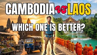 Laos vs Cambodia 🇱🇦🇰🇭 : Which is the Cheapest Country in Southeast Asia? #BudgetTravel #AsiaTravel