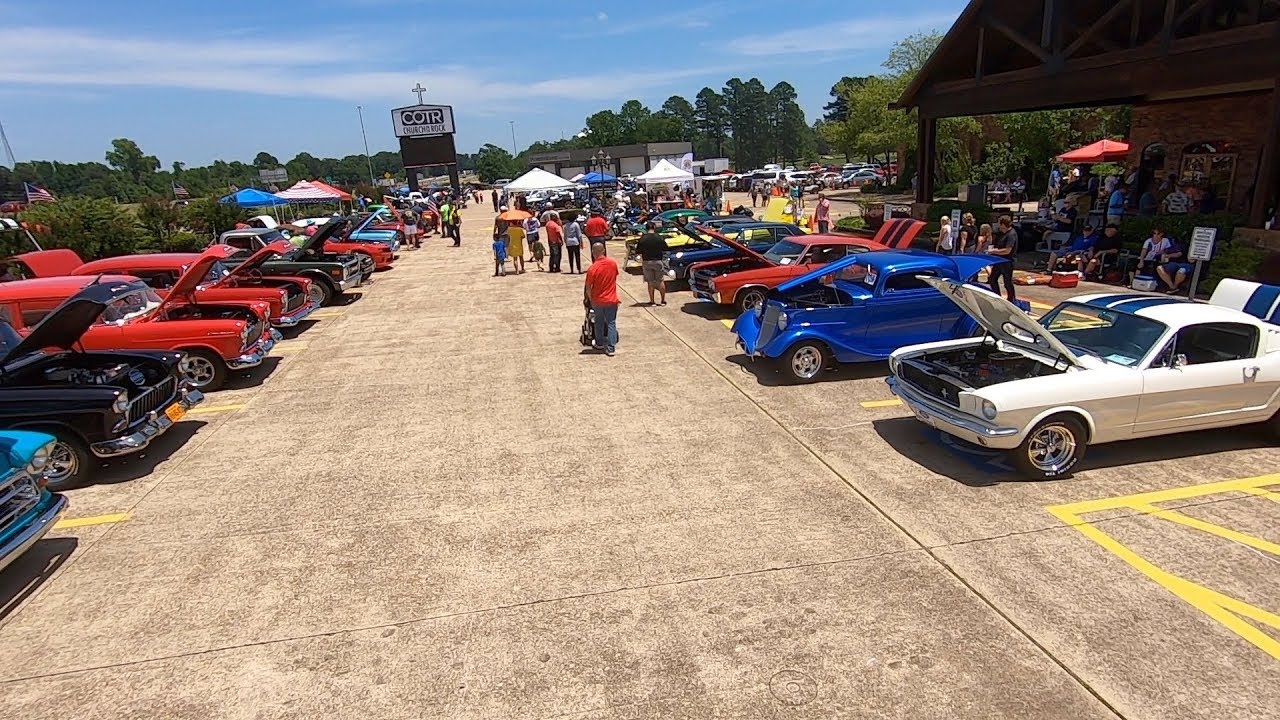 Car Show at Church on the Rock in Texarkana Texas 5-26-19 - YouTube