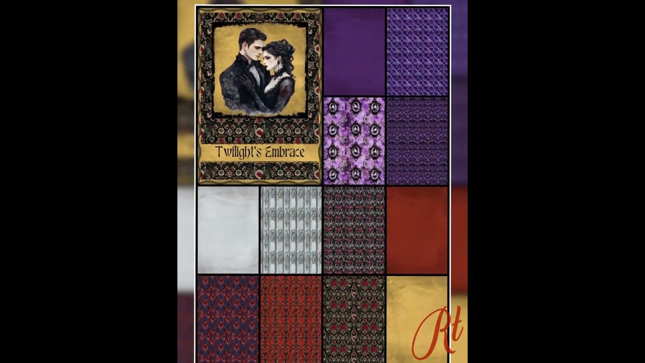 Twilight's Embrace A4 Papercraft Collection