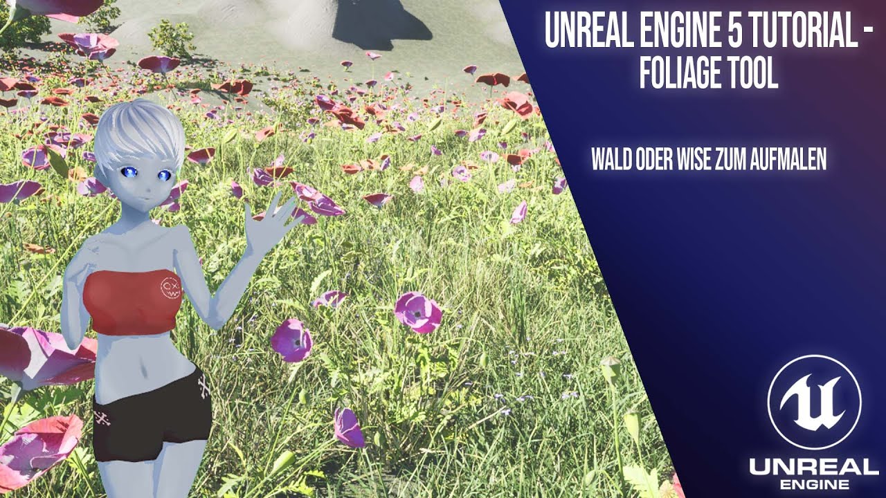 Unreal Engine 5 Tutorial - Foliage Tool - YouTube
