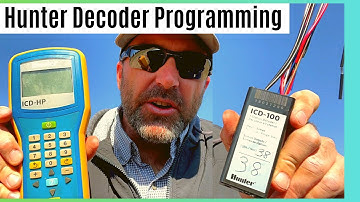 How To Program A Decoder With The Hunter ICD-HP Handheld Programmer | Hunter 2 Wire Irrigation