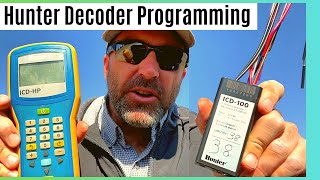 How To Program A Decoder With The Hunter ICDHP Handheld Programmer | Hunter 2 Wire Irrigation