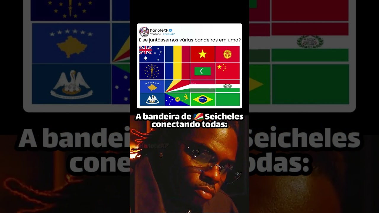 A Bandeira de Seicheles Unindo Todas 🇸🇨