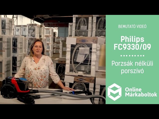 Philips PowerPro Compact FC9330/09 | Porzsák nélküli porszívó bemutató  videó - YouTube