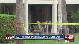 Possible meth lab in retirement community