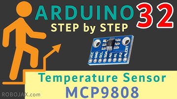 Lesson 32: MCP9808 High Accuracy I2C Temperature Sensor- RJT537