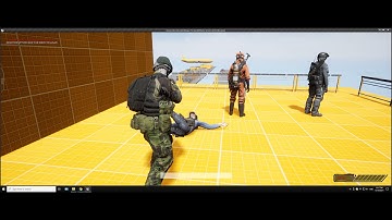 Indie game Exfil: Patient Zero. (UE4) New model and takedown animation
