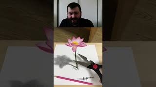 3D Flower Drawing
